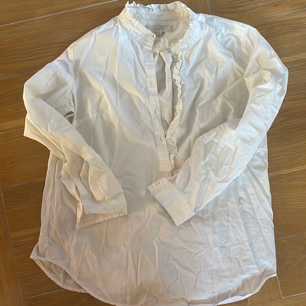 White Loft blouse